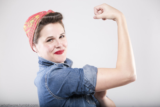 Rosie The Riveter Costume DIY
 DIY Halloween Costumes For Girls The Nouveau Image