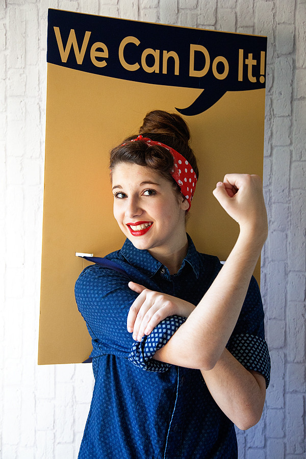 Rosie The Riveter Costume DIY
 38 of the most CLEVER & UNIQUE Costume Ideas