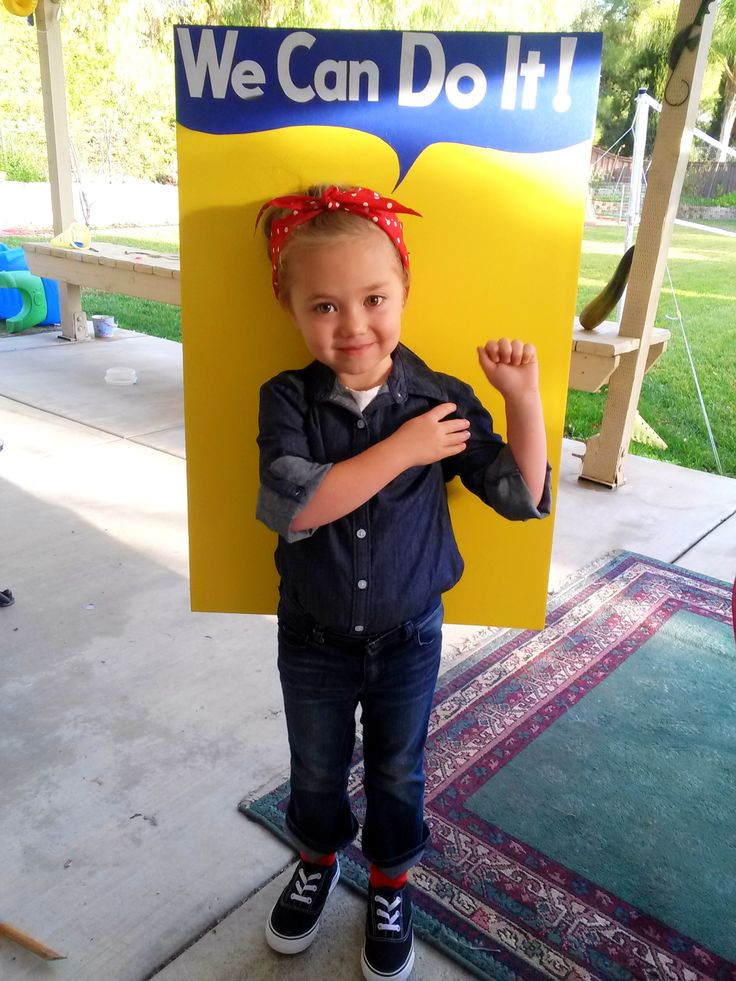 Rosie The Riveter Costume DIY
 46 best images about The 40s for Kids on Pinterest