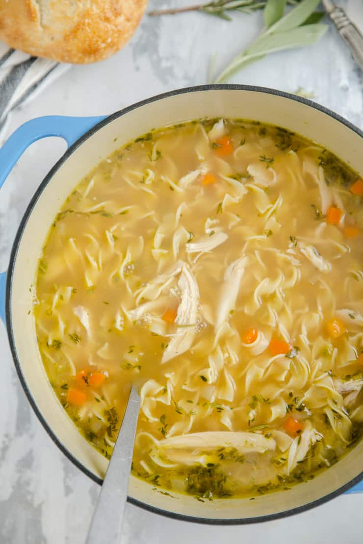 Rotisserie Chicken Noodle Soup Recipe
 Homemade Chicken Noodle Soup