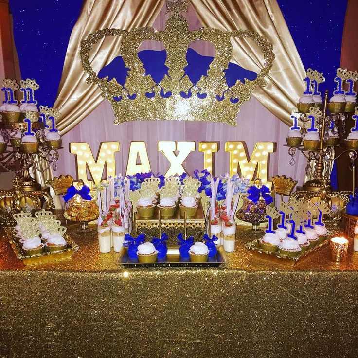 Royal Birthday Party
 Royal Prince Birthday Party Ideas in 2019