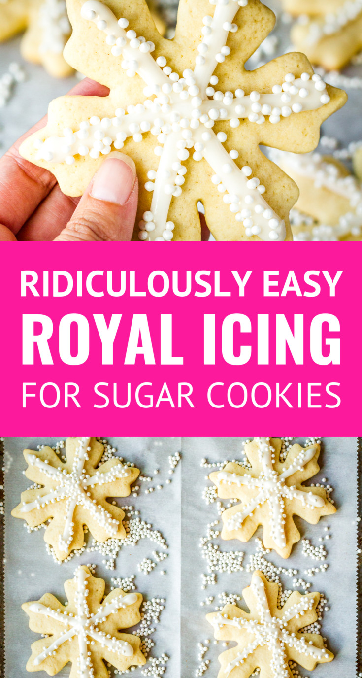 Royal Icing Cookies Recipe
 Ridiculously Easy Royal Icing Recipe For Sugar Cookies