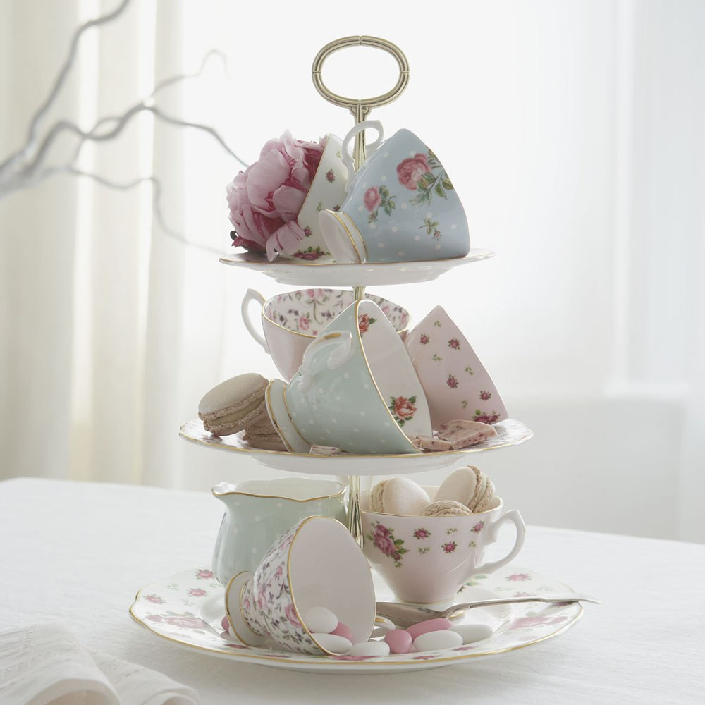 Royal Tea Party Ideas
 Royal Albert Tea Party Vintage Mix Set of 4 Teacups