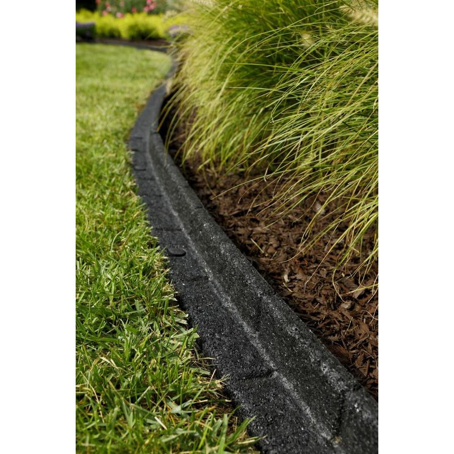 Rubberific Landscape Edging
 Rubberific Black Rubber Landscape Edging Section at Lowes