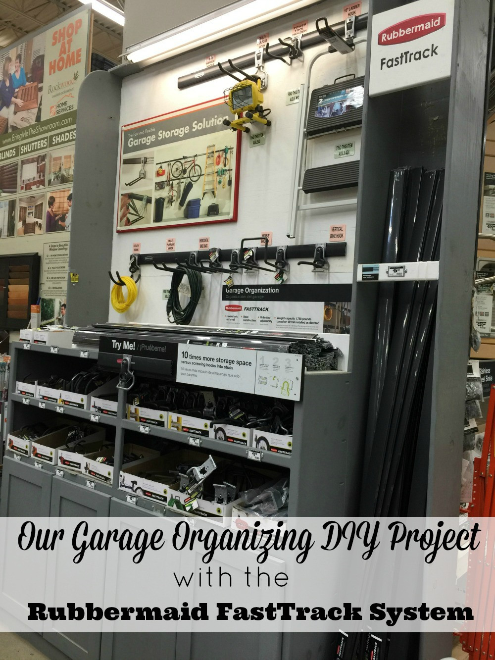 Rubbermaid Garage Organization System
 Our Garage Organizing DIY Project