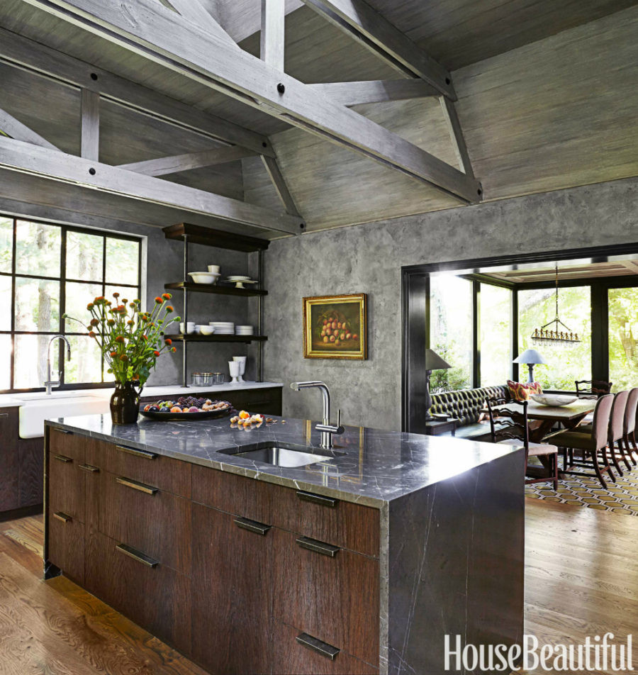 Rustic Contemporary Kitchen
 Rustic Modern Decor for Country Spirited Sophisticates