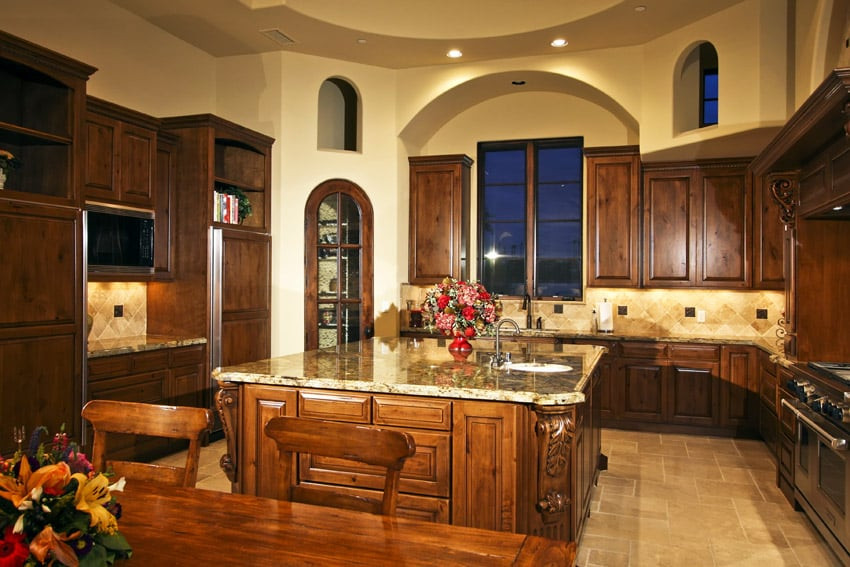 Rustic Italian Kitchen
 37 High End Dark Wood Kitchens s Designing Idea