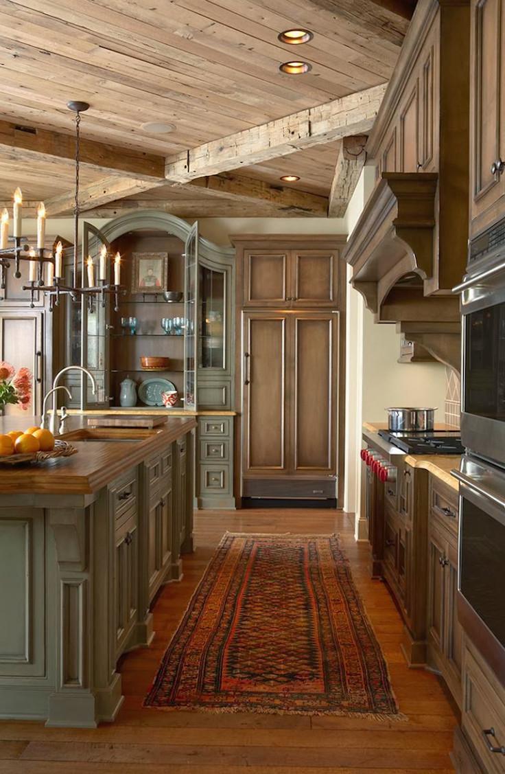 Rustic Kitchen Decor
 20 Beautiful Rustic Kitchen Designs