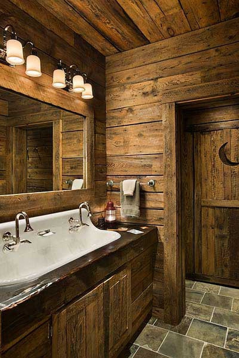 Rustic Master Bathroom
 Rustic Bathrooms