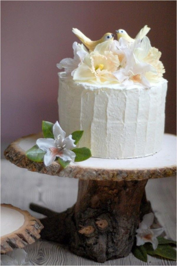 Rustic Wedding Cake Stand
 DIY Rustic Wedding Cake Stand ce Wed