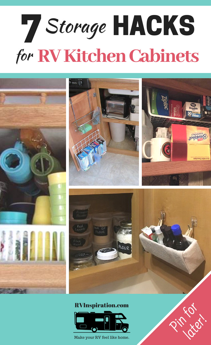 Rv Kitchen Organization
 7 Organization Hacks for RV Kitchen Cabinets