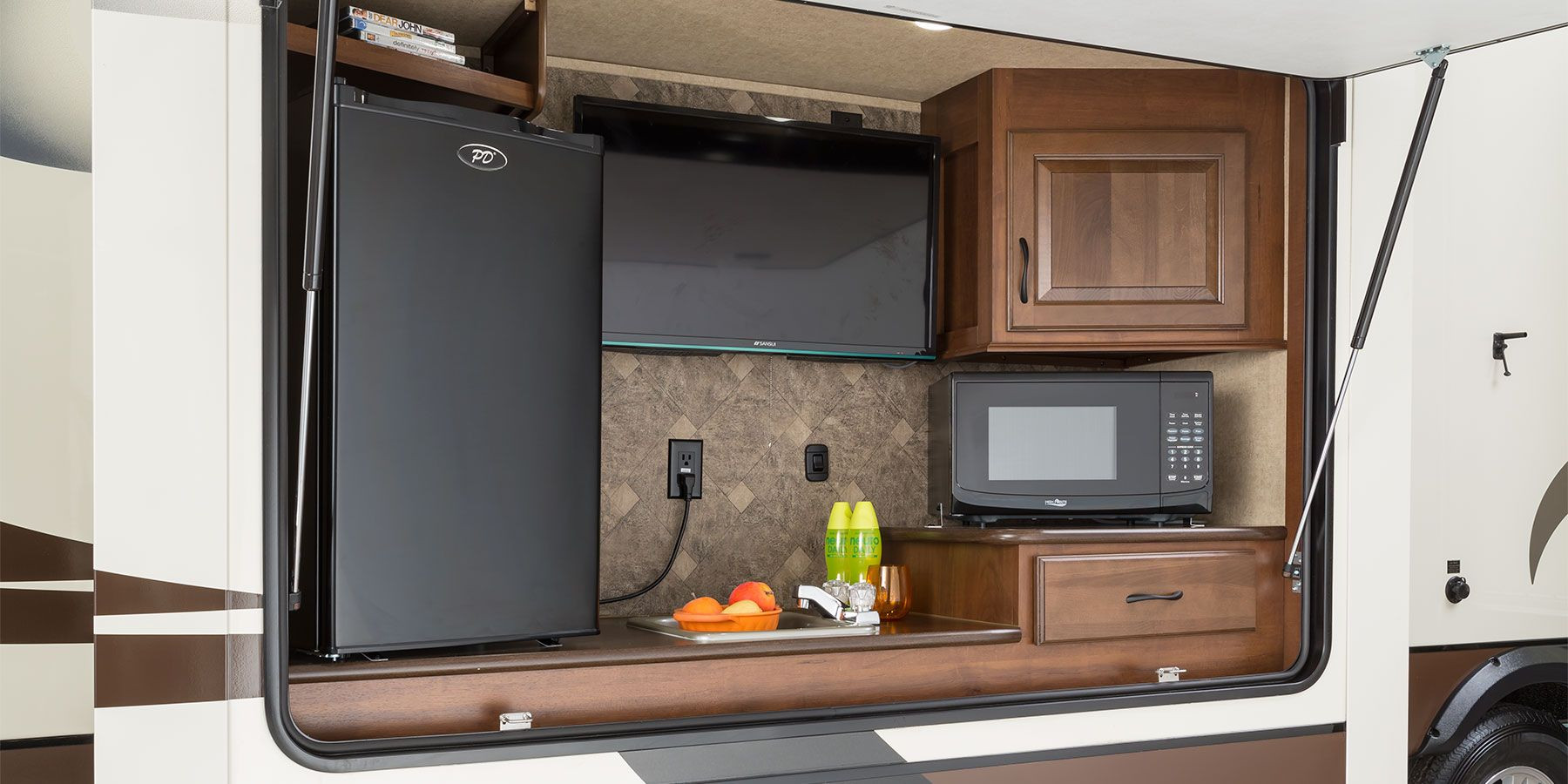 Rv Outdoor Kitchen
 Fifth Wheel Trailers With Bunks And Outside Kitchen – Wow Blog
