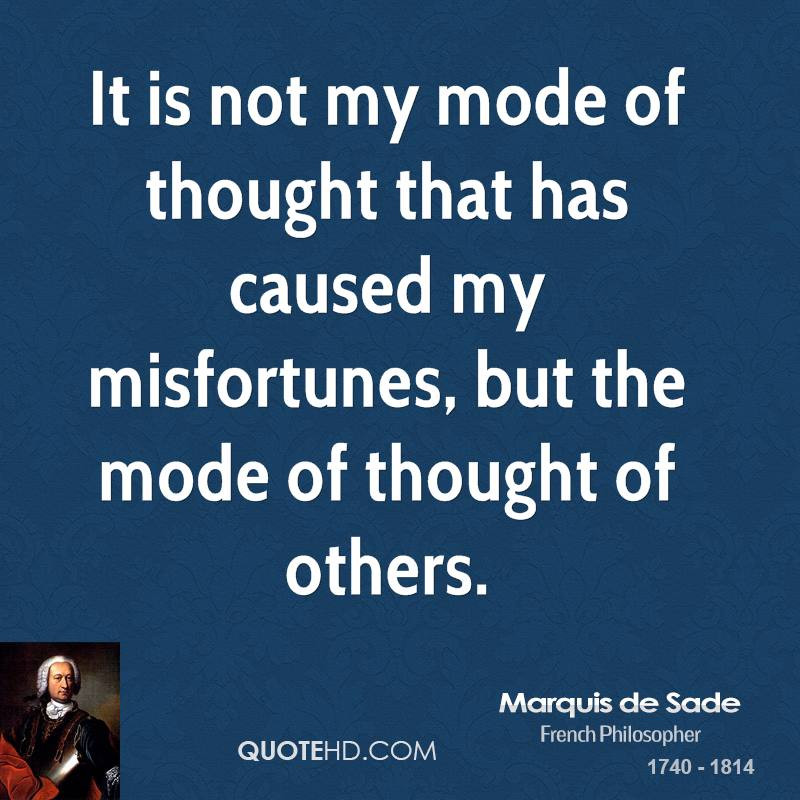 Sade Quotes
 Marquis de Sade Quotes QuotesGram