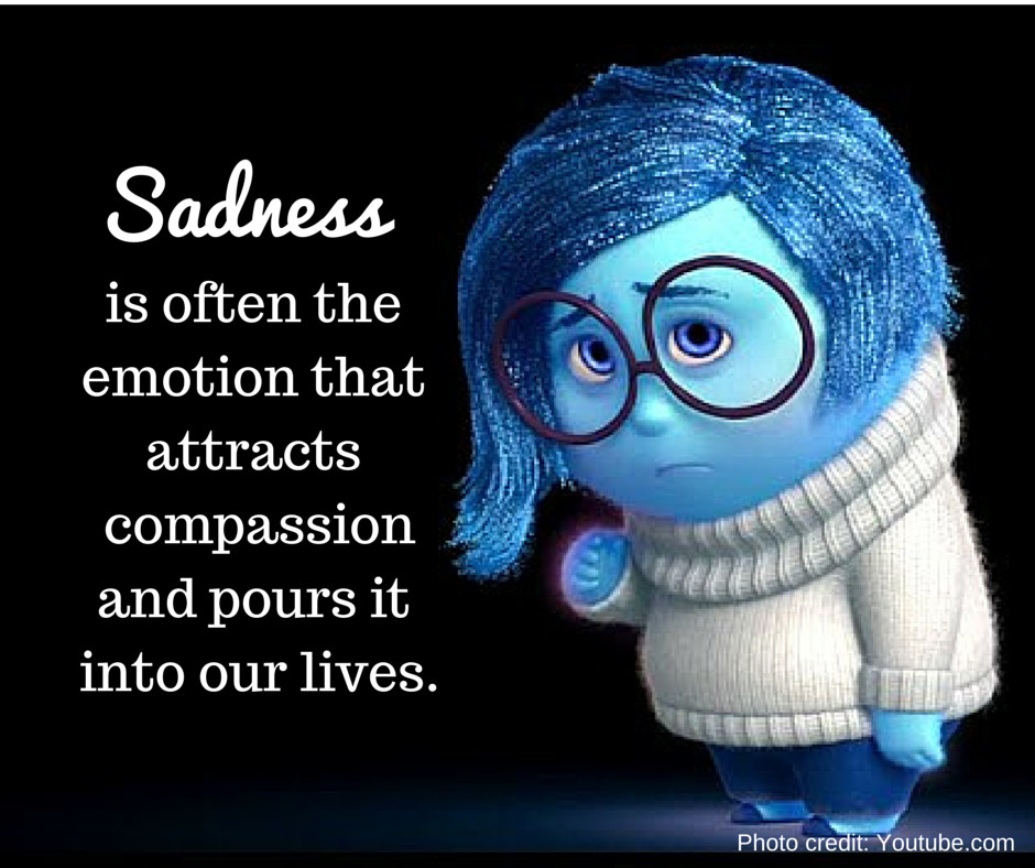 Sadness Inside Out Quotes
 When being happy isn’t best for us…