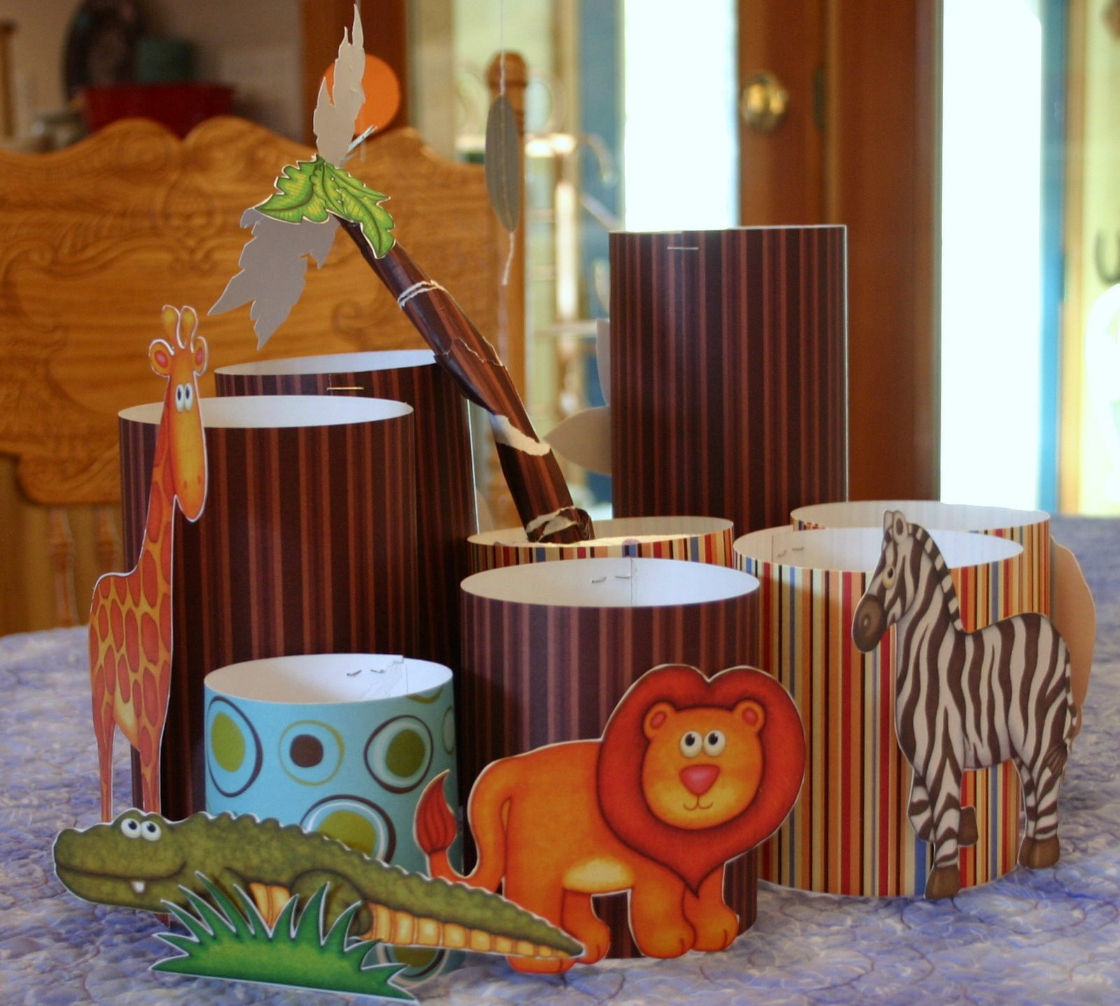 Safari Baby Shower Decorations Ideas
 Li l Buck s Creations Jungle Safari Baby Shower Decorations