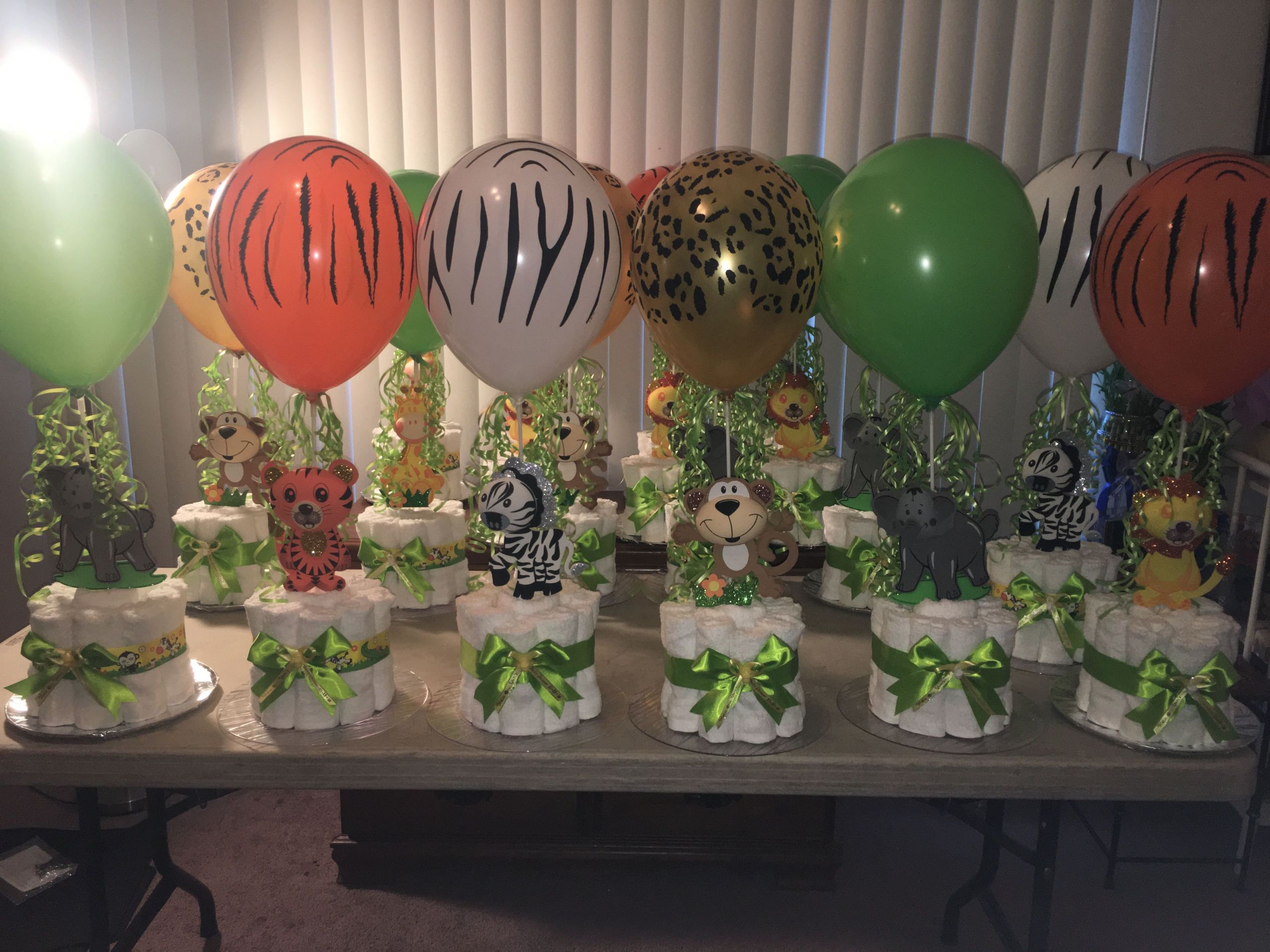 Safari Baby Shower Decorations Ideas
 Beautiful Jungle Theme Baby Shower Centerpiece Ideas