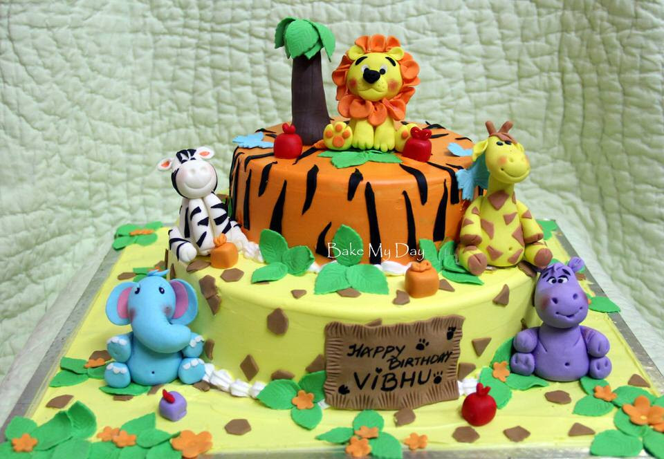 Safari Birthday Cake
 BakeMyDay JP Nagar Bangalore