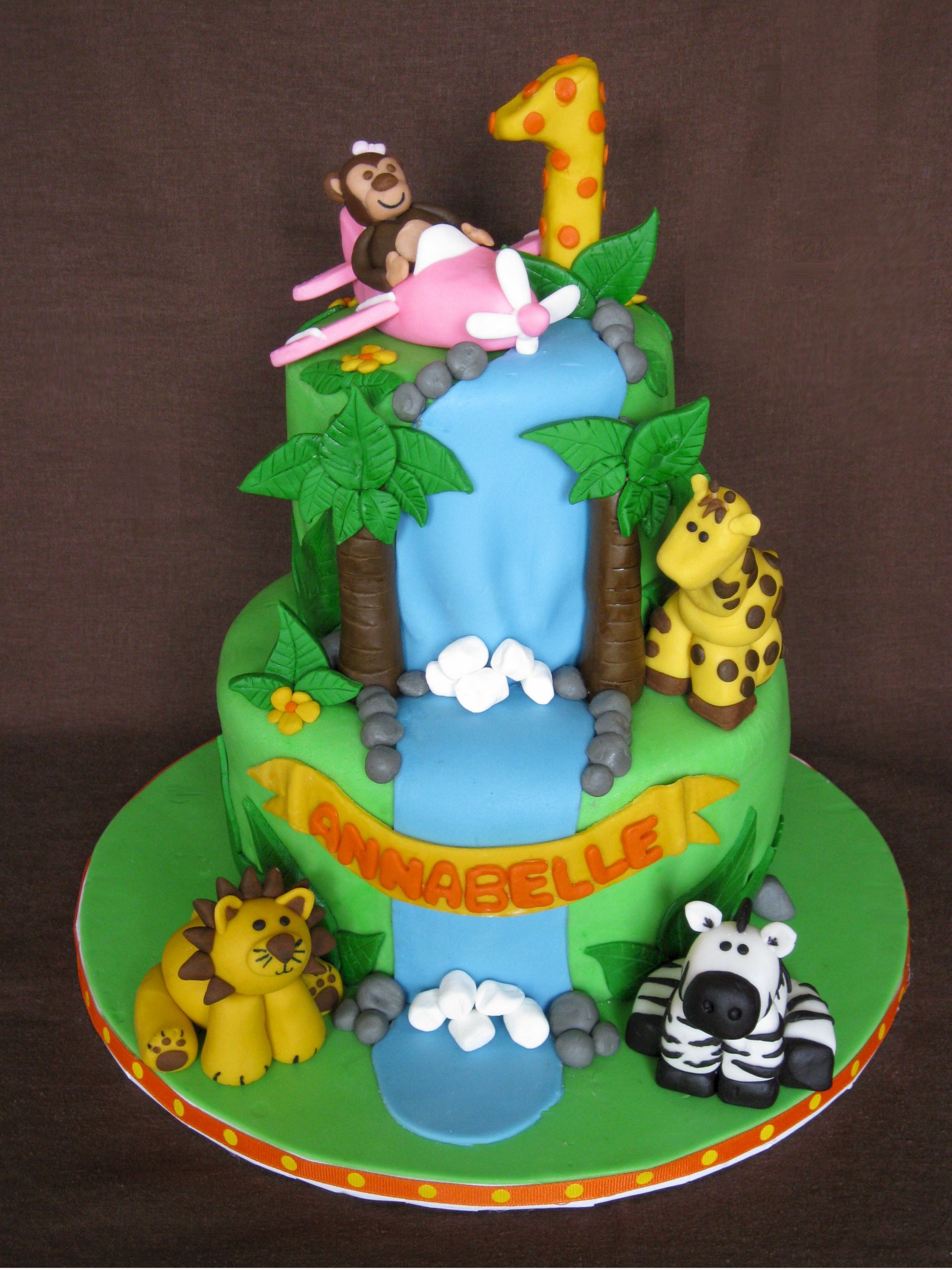 Safari Birthday Cake
 Birthday Cakes