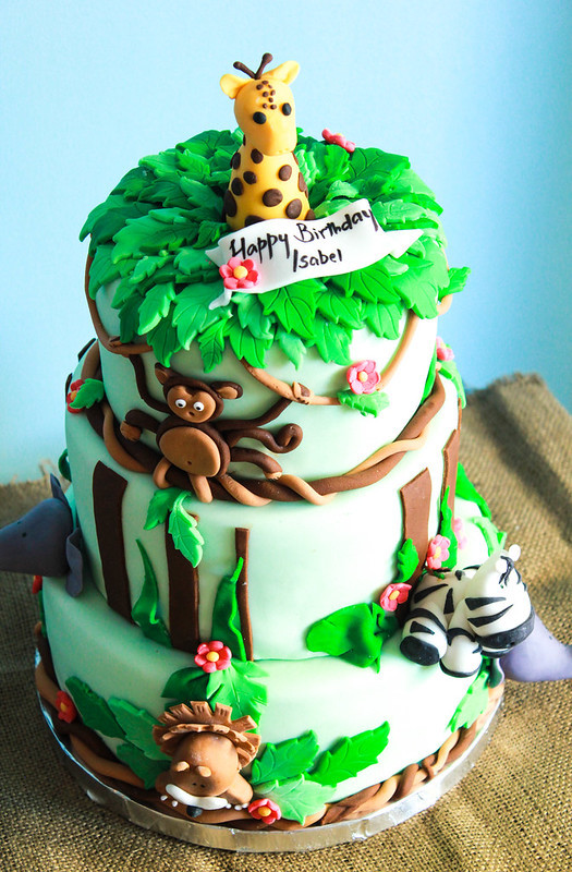 Safari Birthday Cake
 Ria s Collection SAFARI THEMED BIRTHDAY CAKE