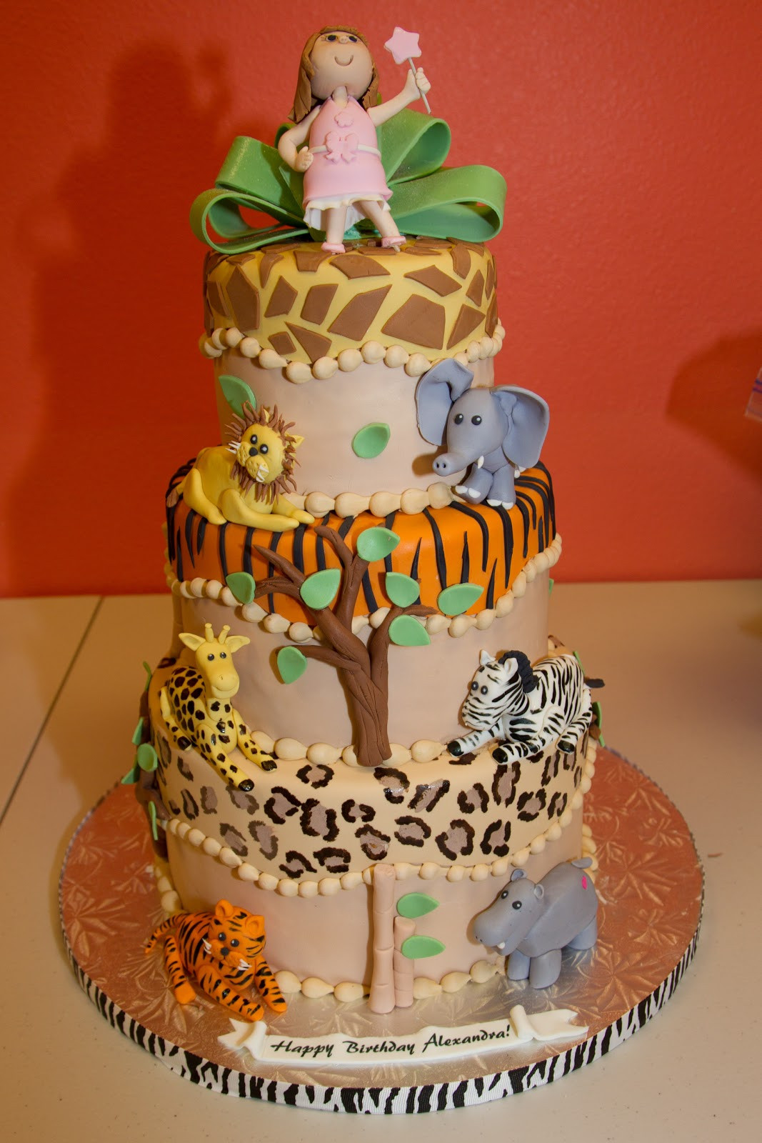 Safari Birthday Cake
 Free Cake Info Safari Birthday Cake