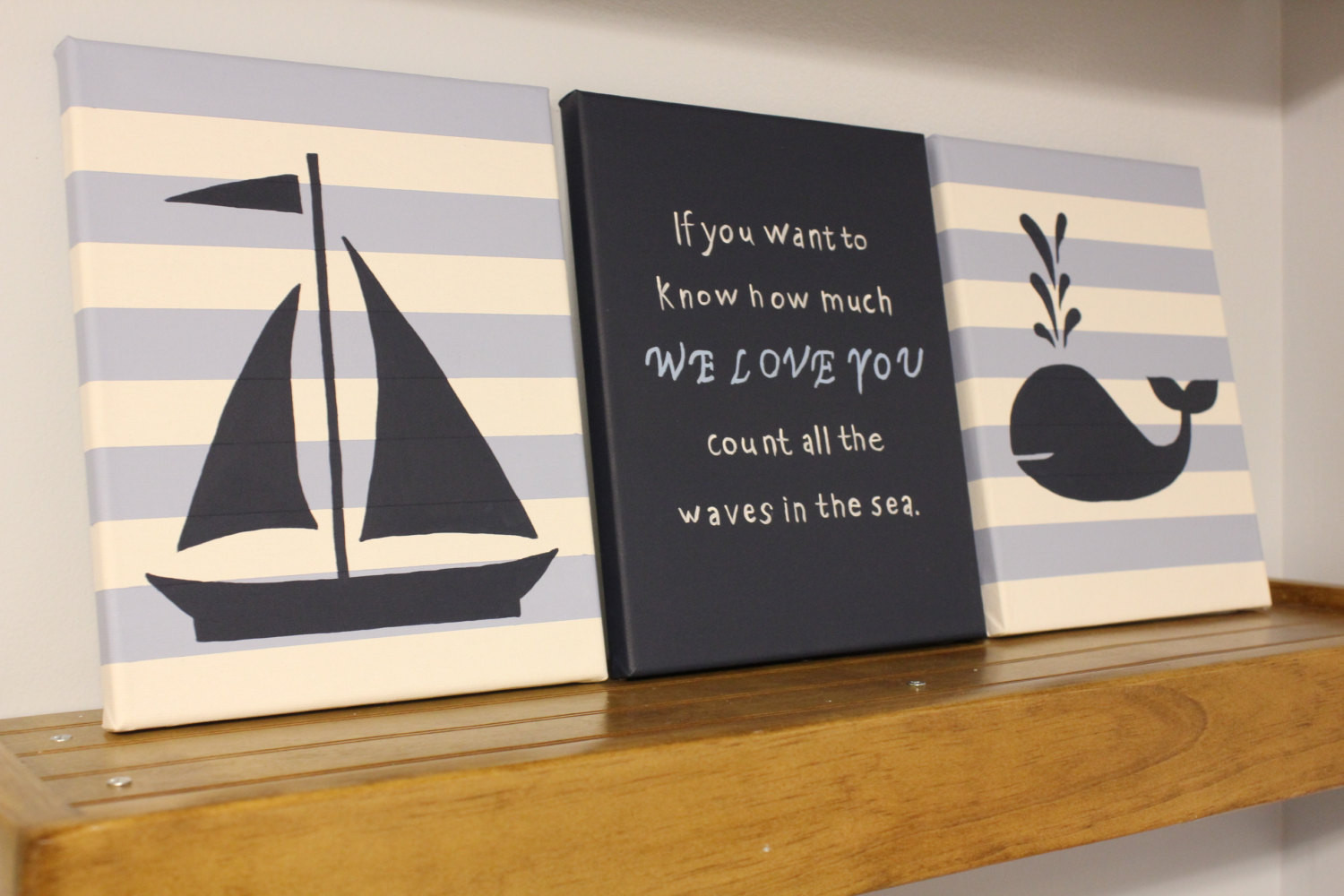 Sailboat Baby Decor
 nautical nursery wall decor baby boy girl nautical 8x10