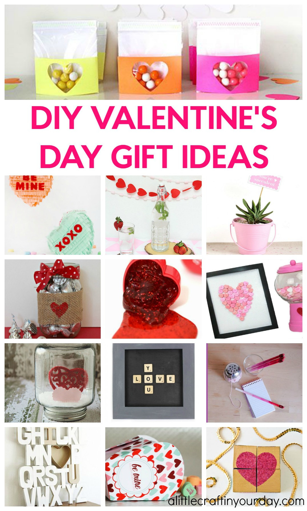 Saint Valentine Gift Ideas
 DIY Valentines Day Gift Ideas A Little Craft In Your Day