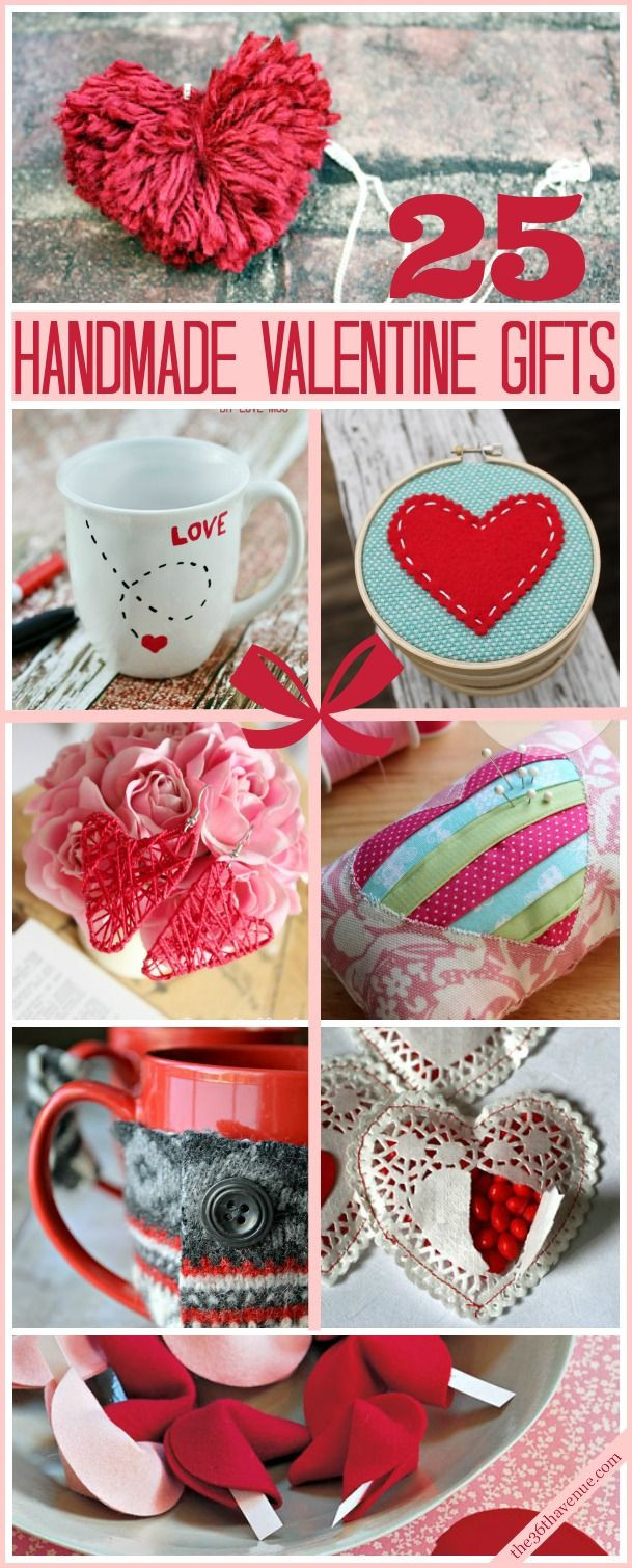 Saint Valentine Gift Ideas
 25 Valentine Handmade Gifts