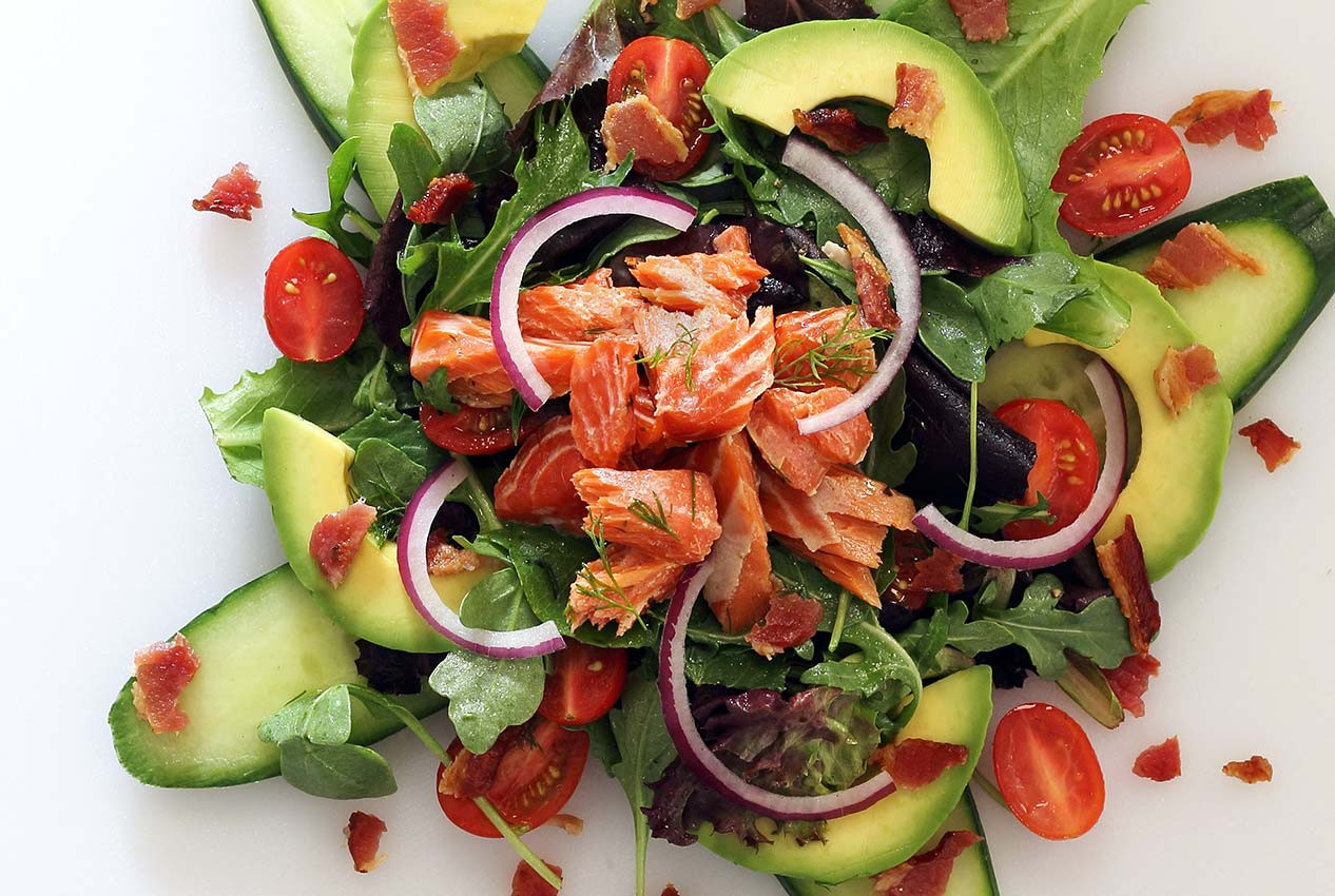 Salad With Smoked Salmon
 Paleo Smoked Salmon Salad REcipe