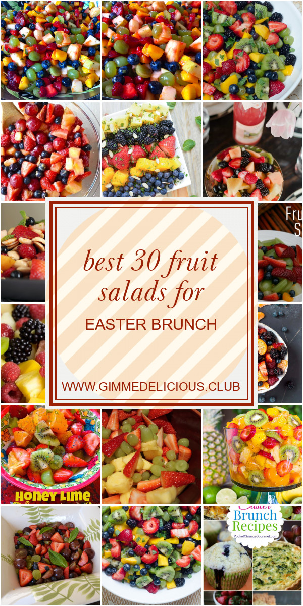 Salads For Easter Brunch
 Best 30 Fruit Salads for Easter Brunch Best Round Up