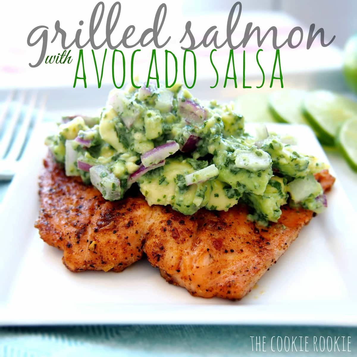 Salmon And Avocado Recipes
 Whole30 Grilled Salmon with Avocado Salsa Recipe The