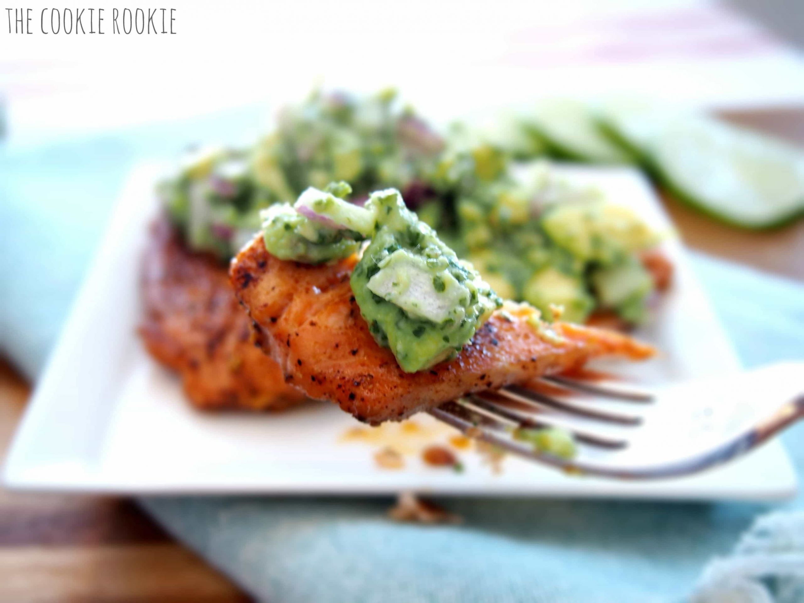 Salmon And Avocado Recipes
 Whole30 Grilled Salmon with Avocado Salsa Recipe The