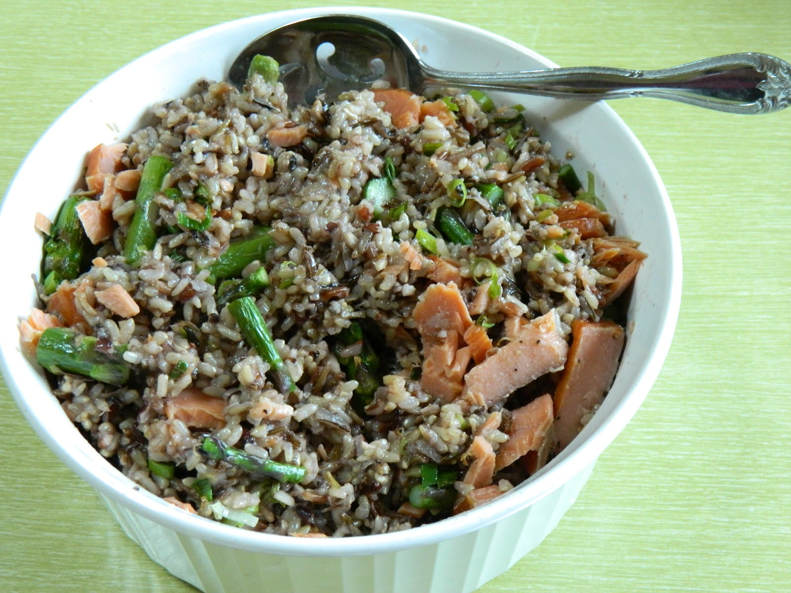Salmon And Wild Rice
 Recipe Travel and Family Blog