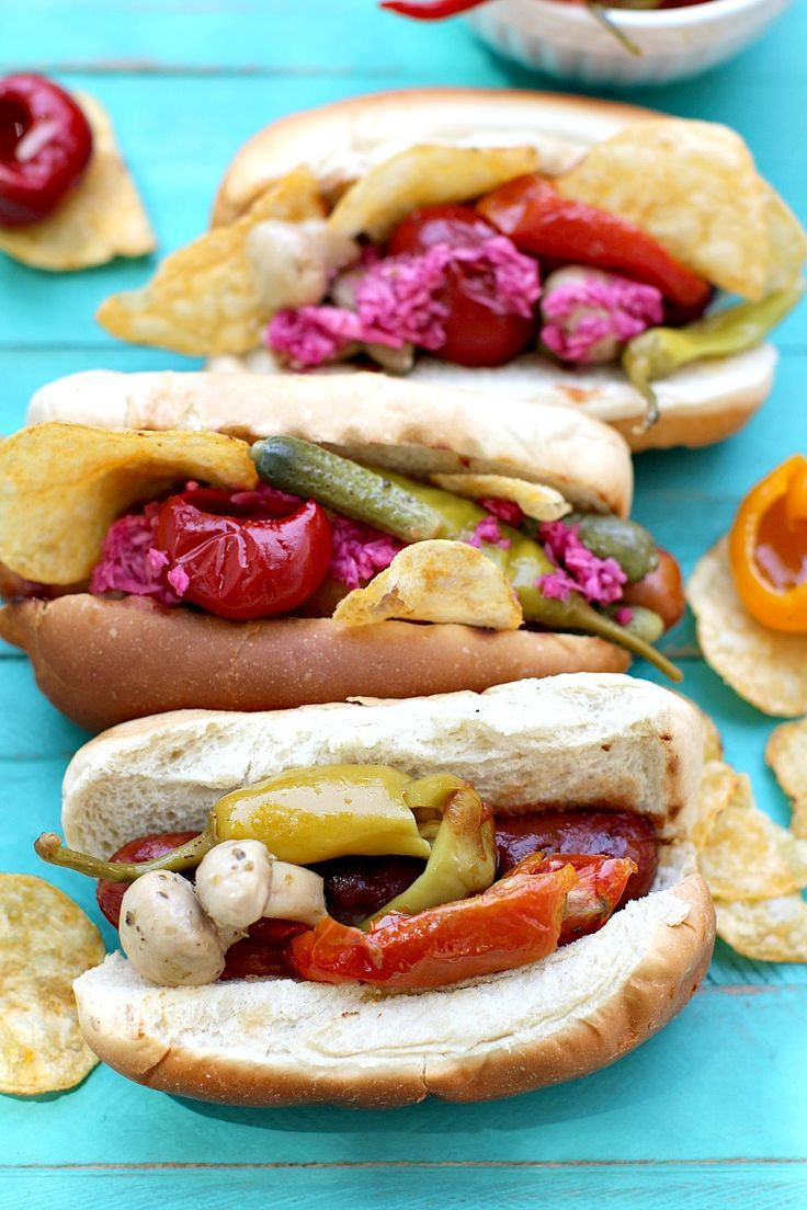 Salmon Hot Dogs
 Gourmet Antipasto Bar Hot Dogs Delicious and