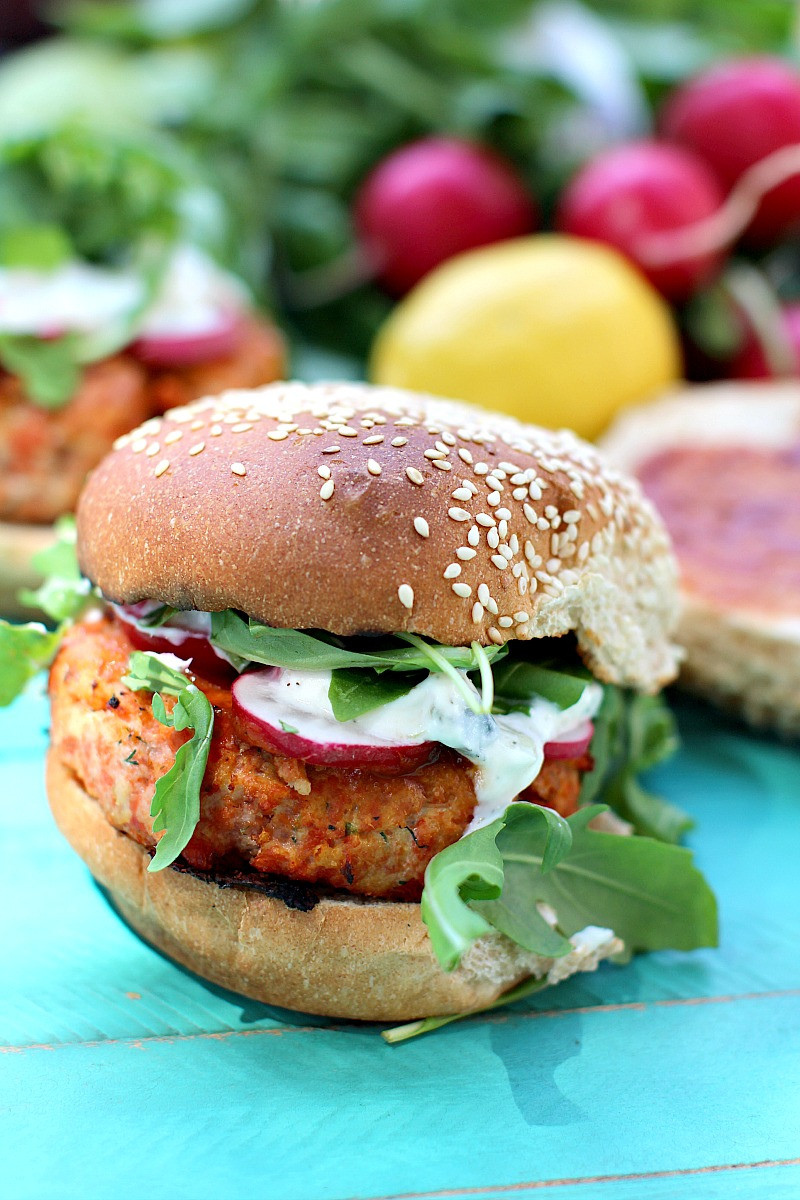 Salmon Hot Dogs
 Lemon Dill Spicy Salmon Burger Sweet and Savory Meals