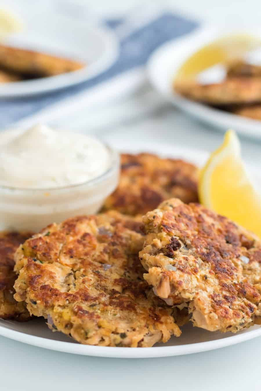 Salmon Patties Without Breadcrumbs
 Simple Homemade Salmon Patties — Bless this Mess