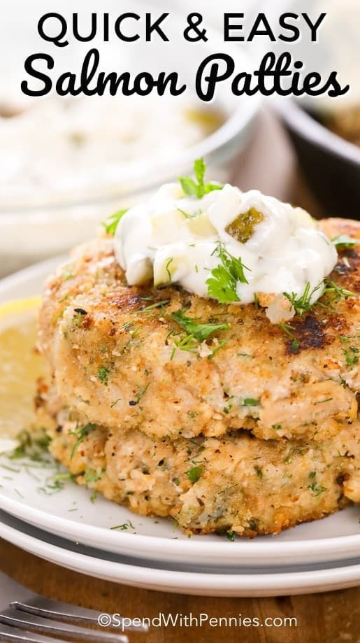 Salmon Patties Without Breadcrumbs
 Salmon Patties bine flaky canned salmon or leftover