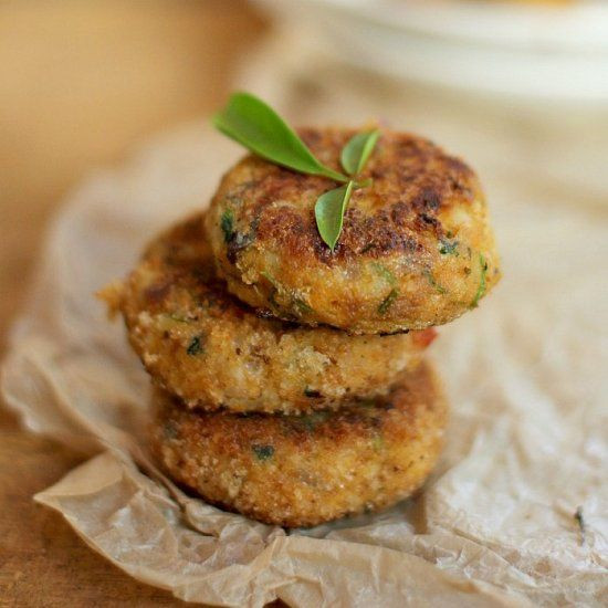 Salmon Patties Without Breadcrumbs
 Indian style fish cakes fish cutlets without bread crumbs