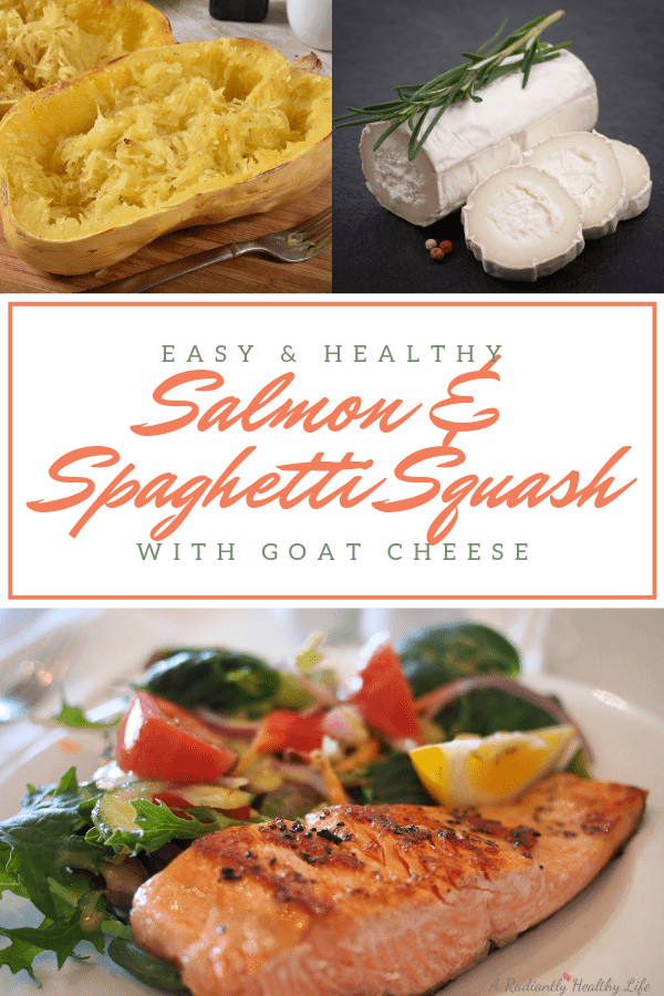 Salmon Spaghetti Squash
 Salmon & Spaghetti Squash A Radiantly Healthy Life