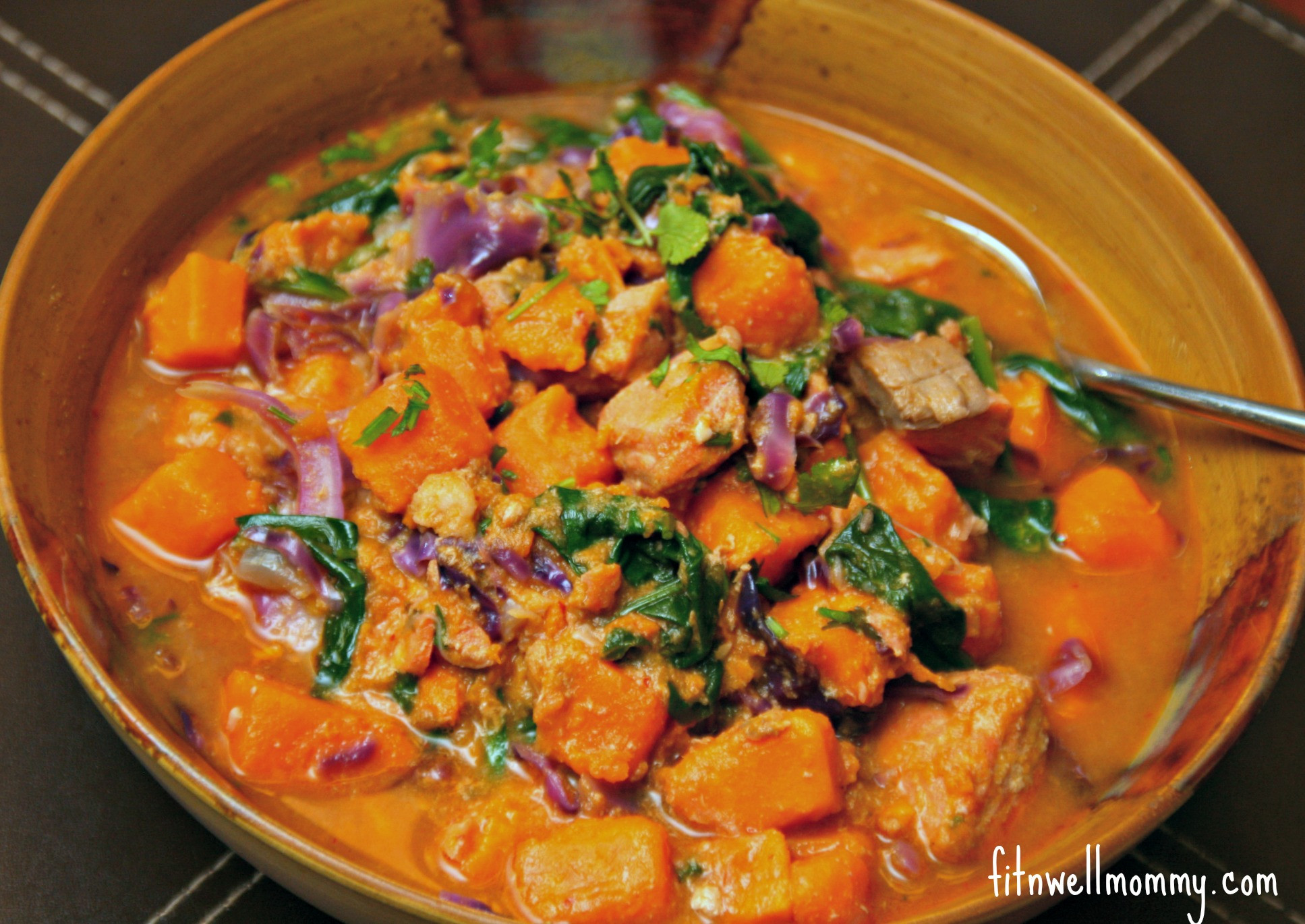 Salmon Stew Recipe
 Curried Sweet Potato and Salmon Coconut Stew a one pot