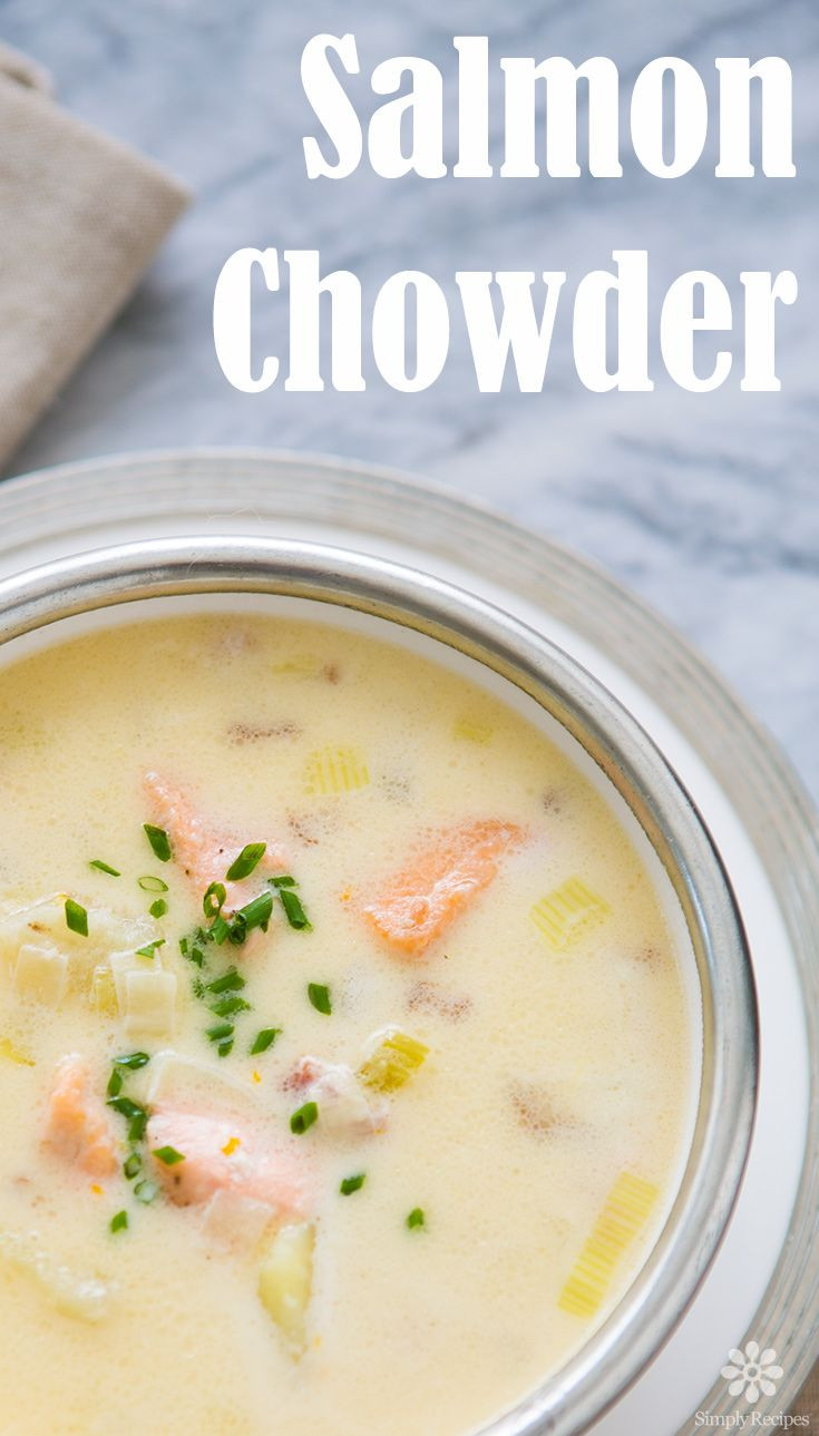 Salmon Stew With Potatoes And Corn
 Salmon Chowder Recipe