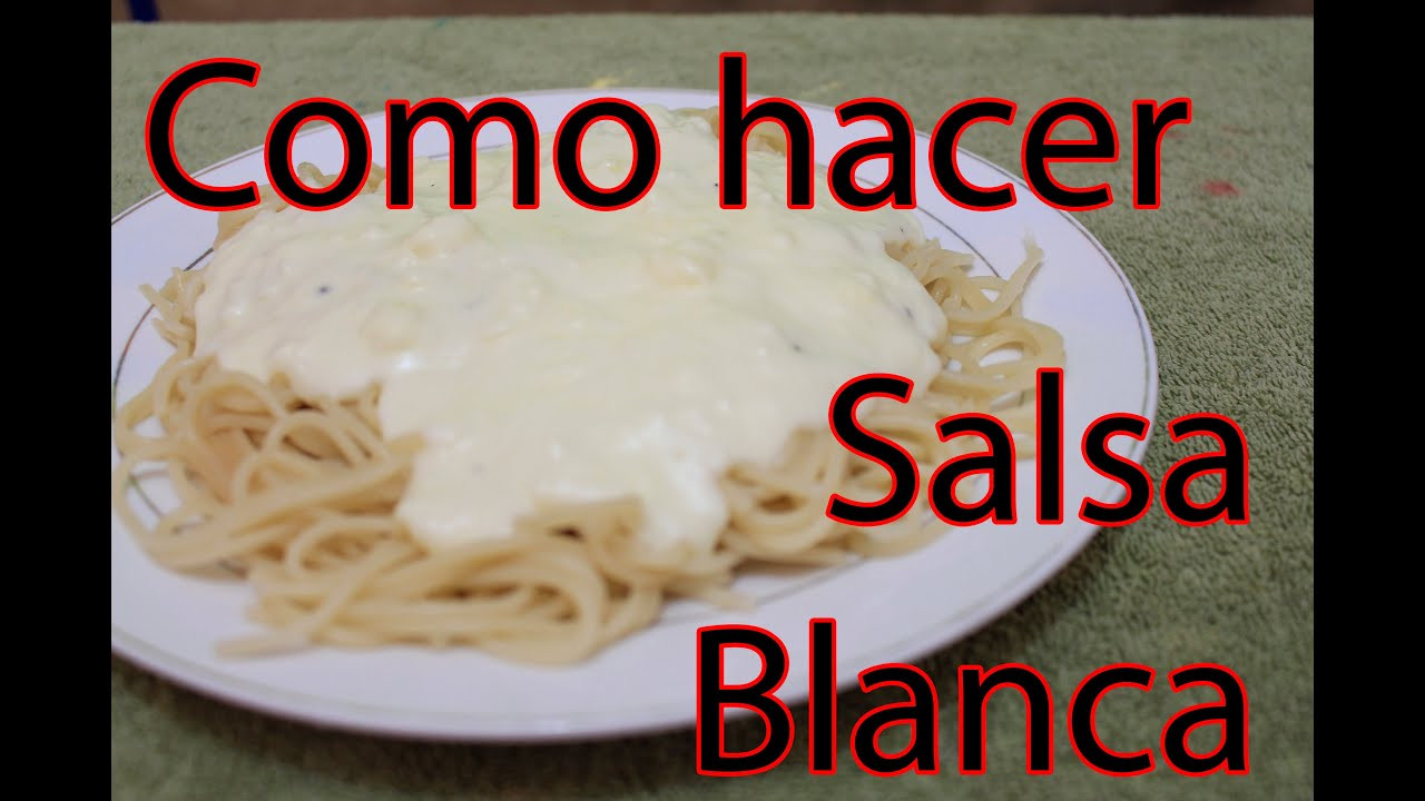 Salsa Blanca Recipe
 Salsa blanca para diabeticos