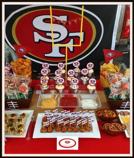 San Francisco Birthday Party Ideas For Adults
 12 best images about 49ERS on Pinterest