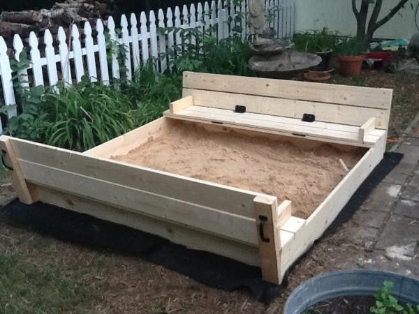 Sandbox Plans DIY
 How to Build a Sandbox 17 DIY Plans