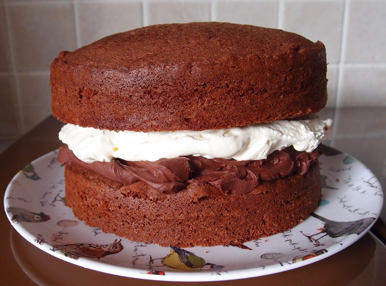 Sandwich Cake Recipe
 The Caked Crusader Chocolate sandwich cake
