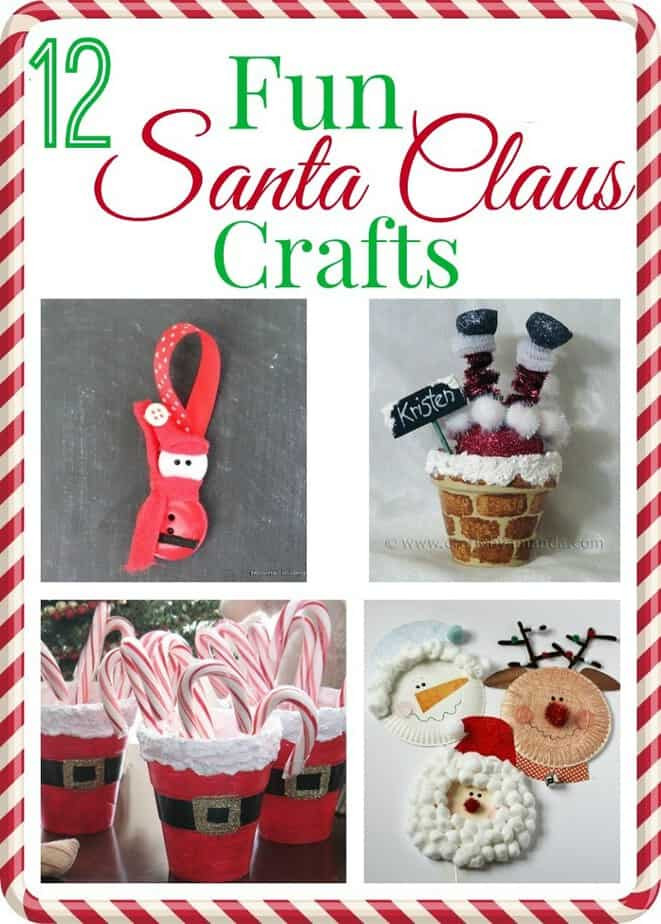 Santa Crafts For Adults
 Fun Santa Claus Crafts