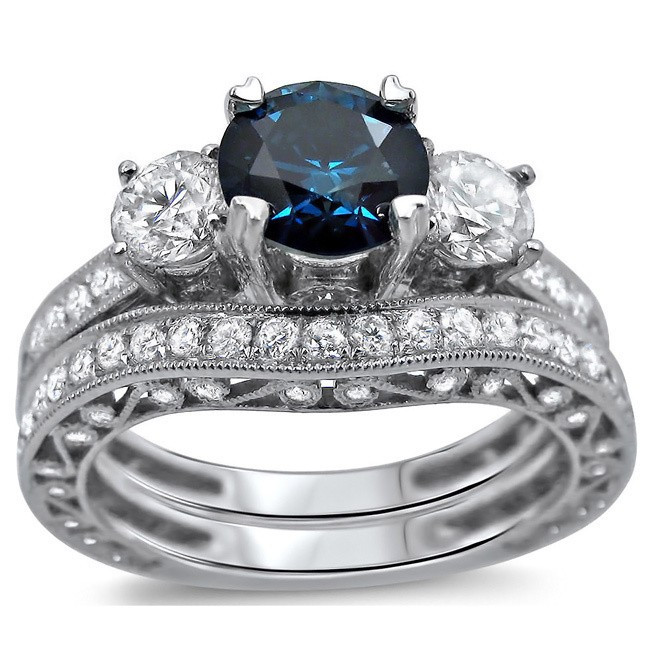 Sapphire Wedding Rings Sets
 Bestselling Antique Sapphire and Diamond Designer Wedding