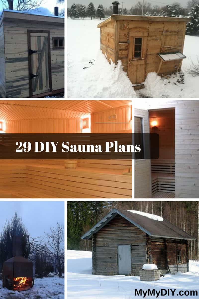 Sauna Plans Outdoor DIY
 29 Crazy DIY Sauna Plans [Ranked] MyMyDIY