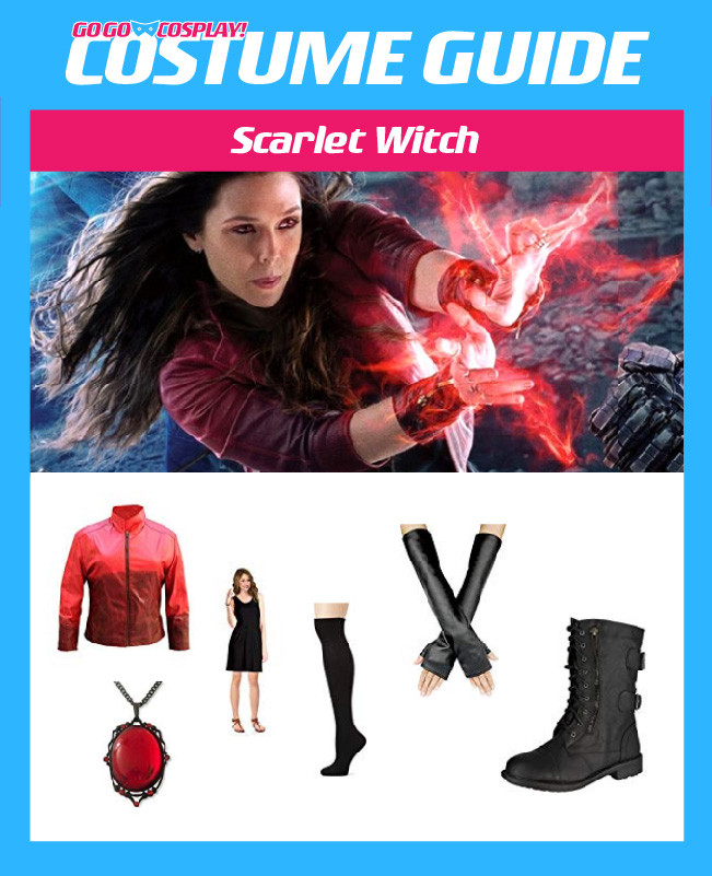 Scarlet Witch Costume DIY
 Scarlet Witch Costume Guide DIY Cosplay & Halloween Outfit