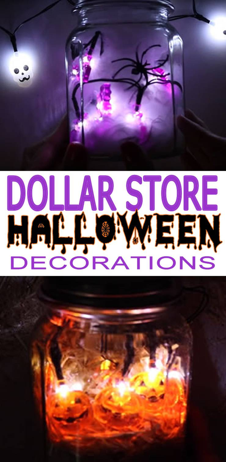 Scary Halloween Party Decoration Ideas
 Dollar Store Halloween Decorations – Easy DIY & Scary