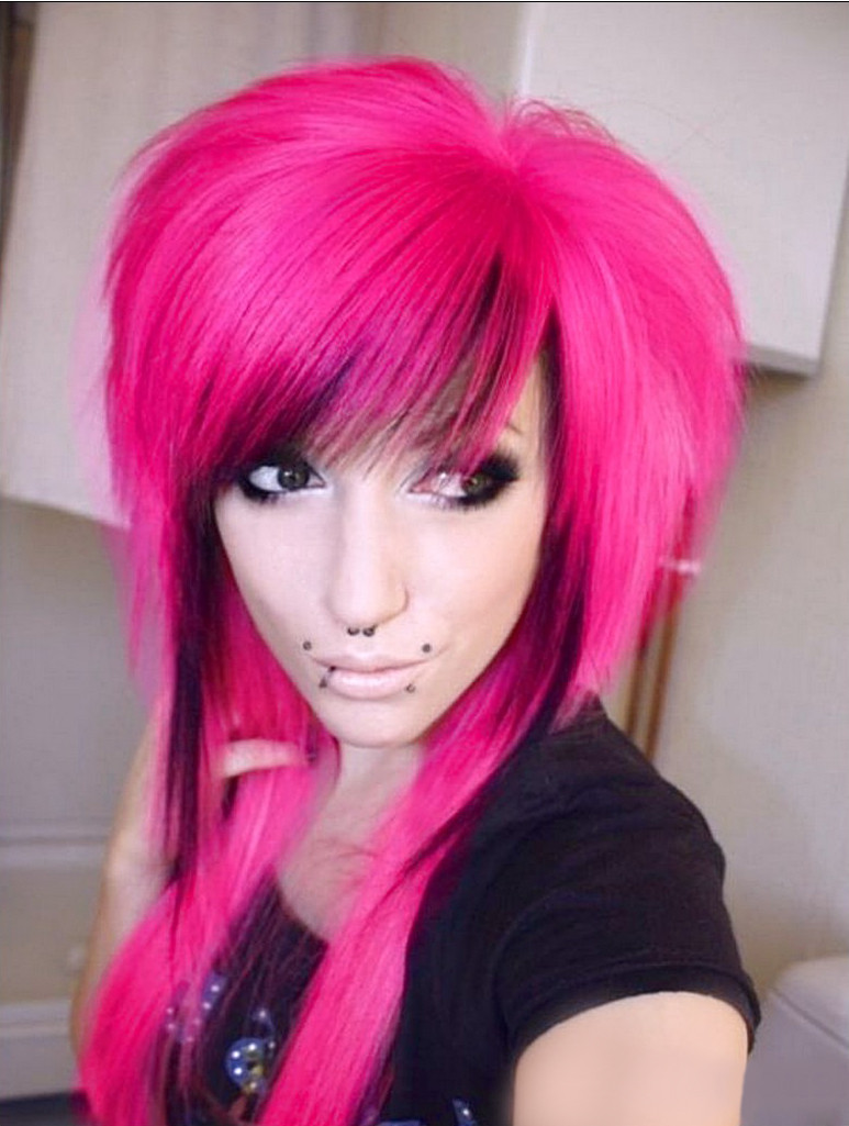 Scene Girl Haircuts
 Emo Hairstyles for Girls and Choppy Hairstyles